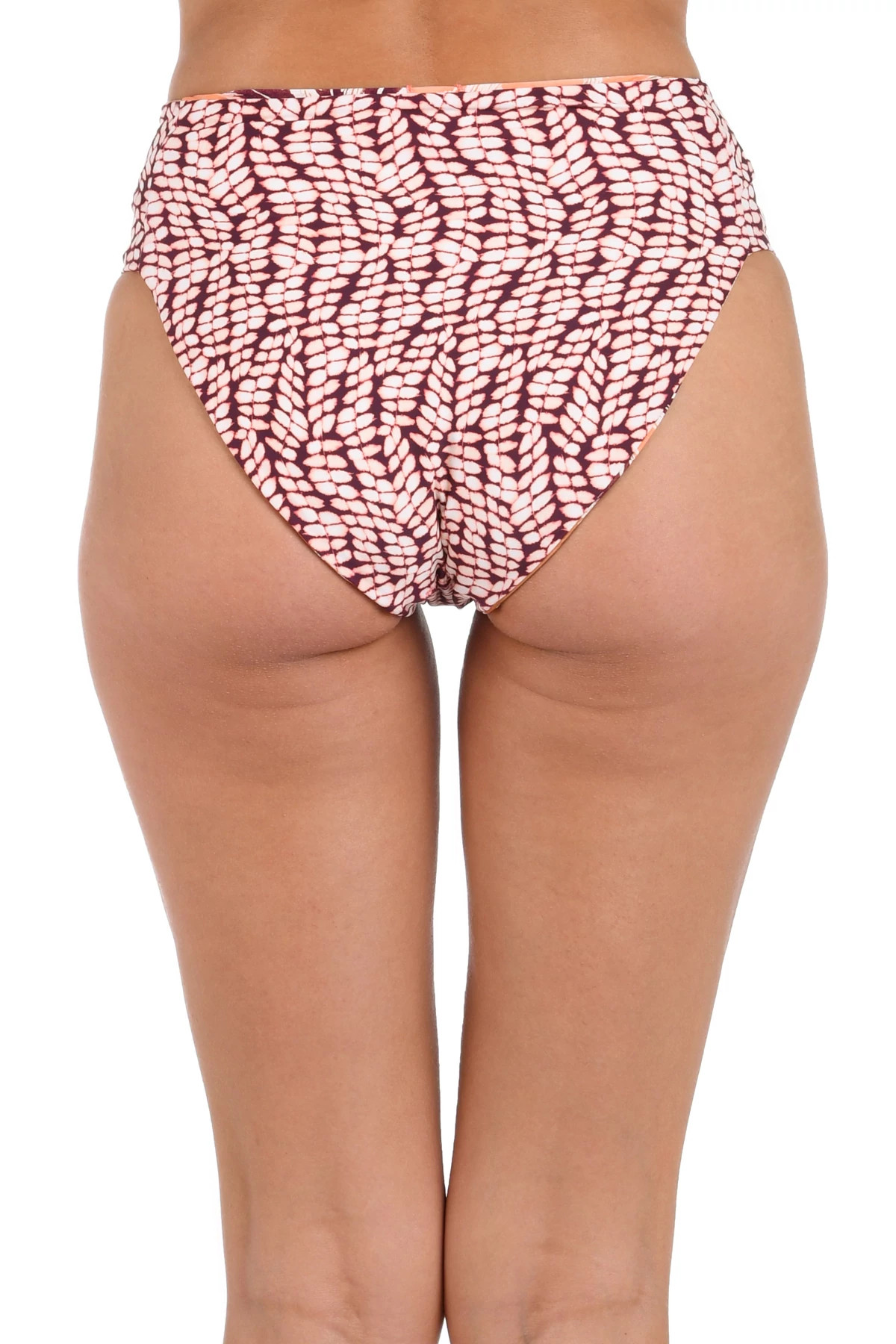 SIENNA Reversible Mid-Waist Keyhole Bikini Bottom image number 4