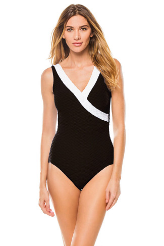 Chicbeautyy Tummy Control Slimming One-Piece Swimsuit