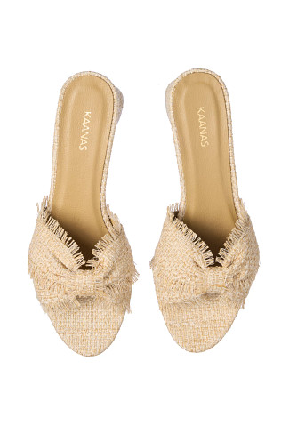 NATURAL Koa Heel Sandals