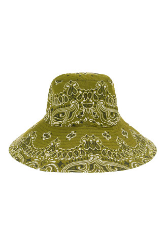 BRONZE/VERT WEEKEND Reversible Bucket Hat