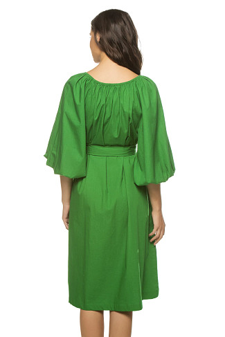 GREEN Bliss Midi Dress