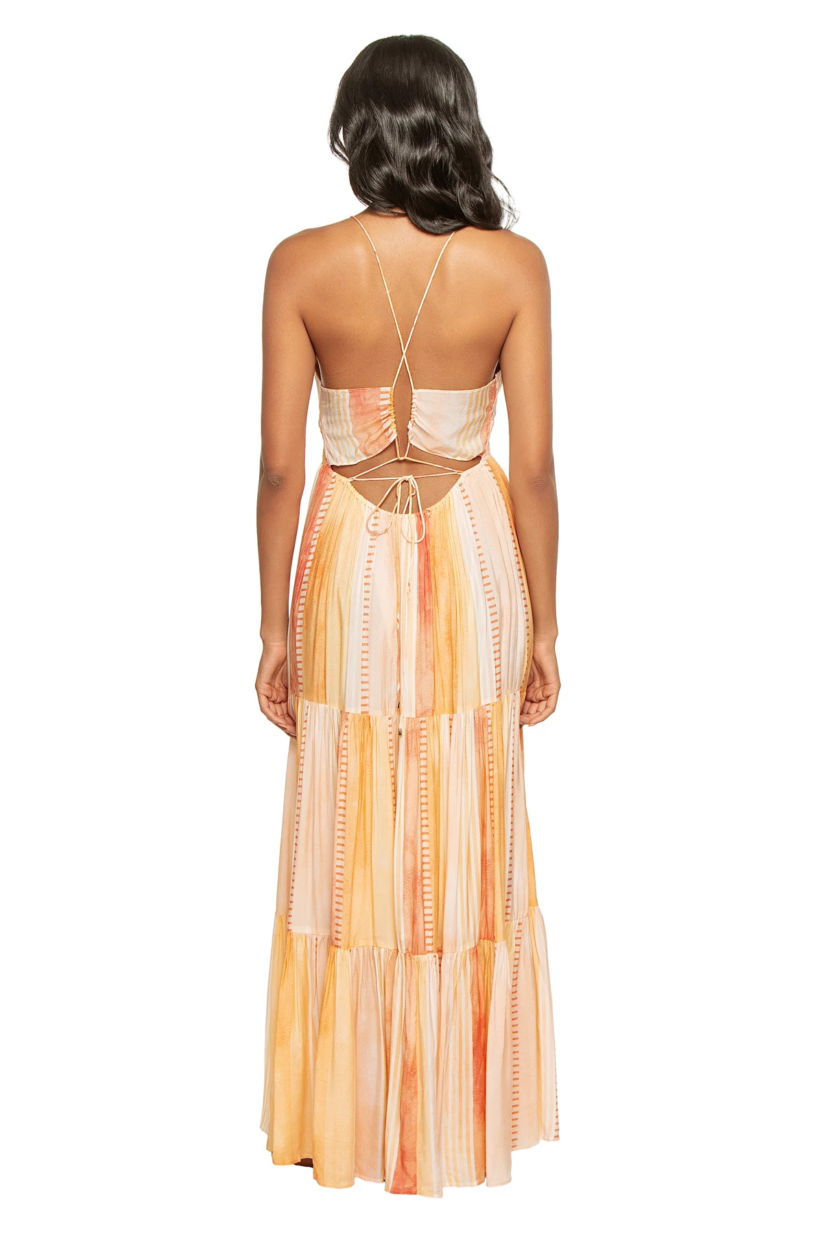 CORAL STROVIA Coral Maxi Dress image number 2