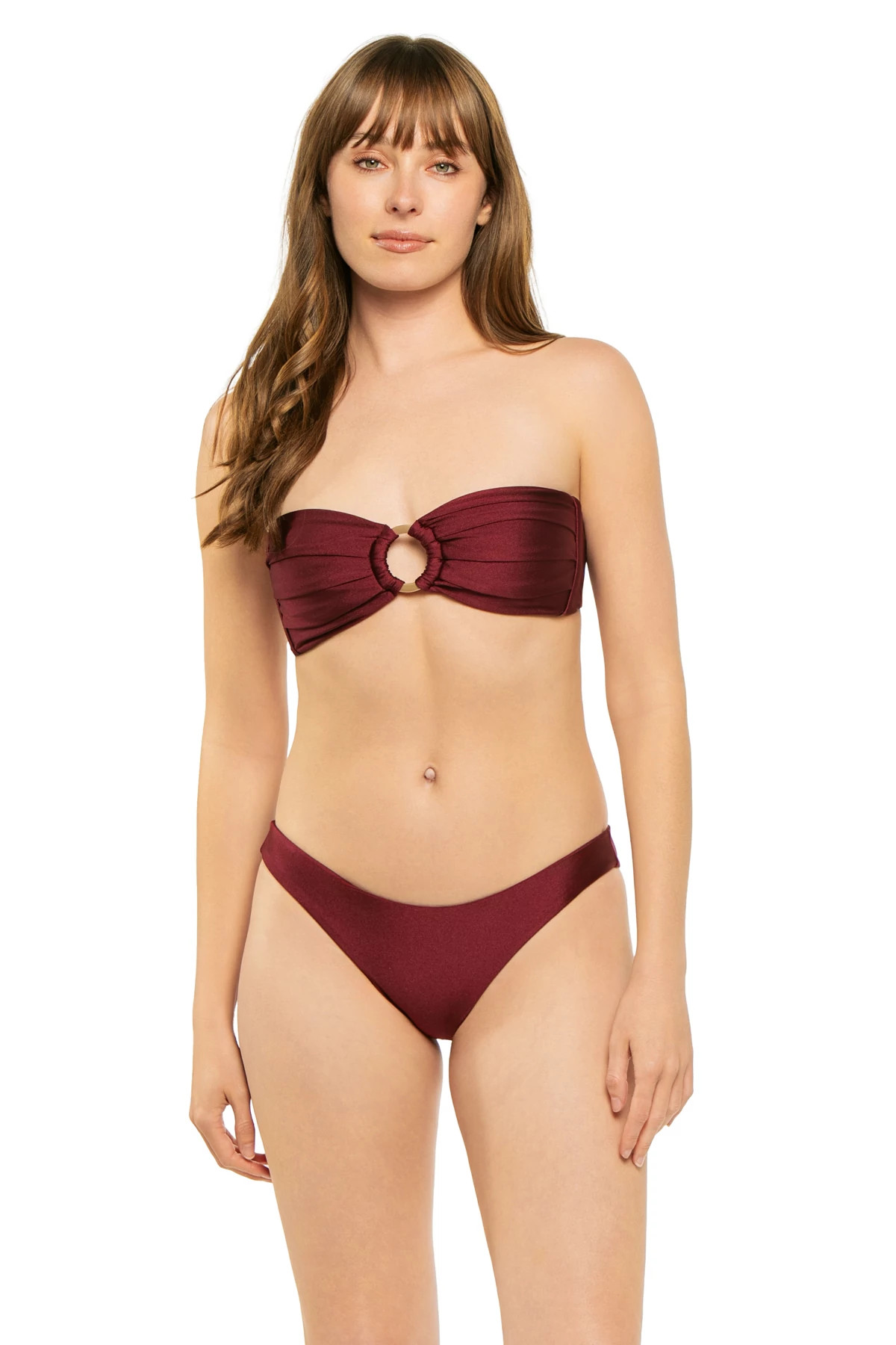 SANGRIA Sangria Bandeau Bikini Top image number 1