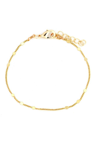 GOLD Satelite Sequin Bracelet