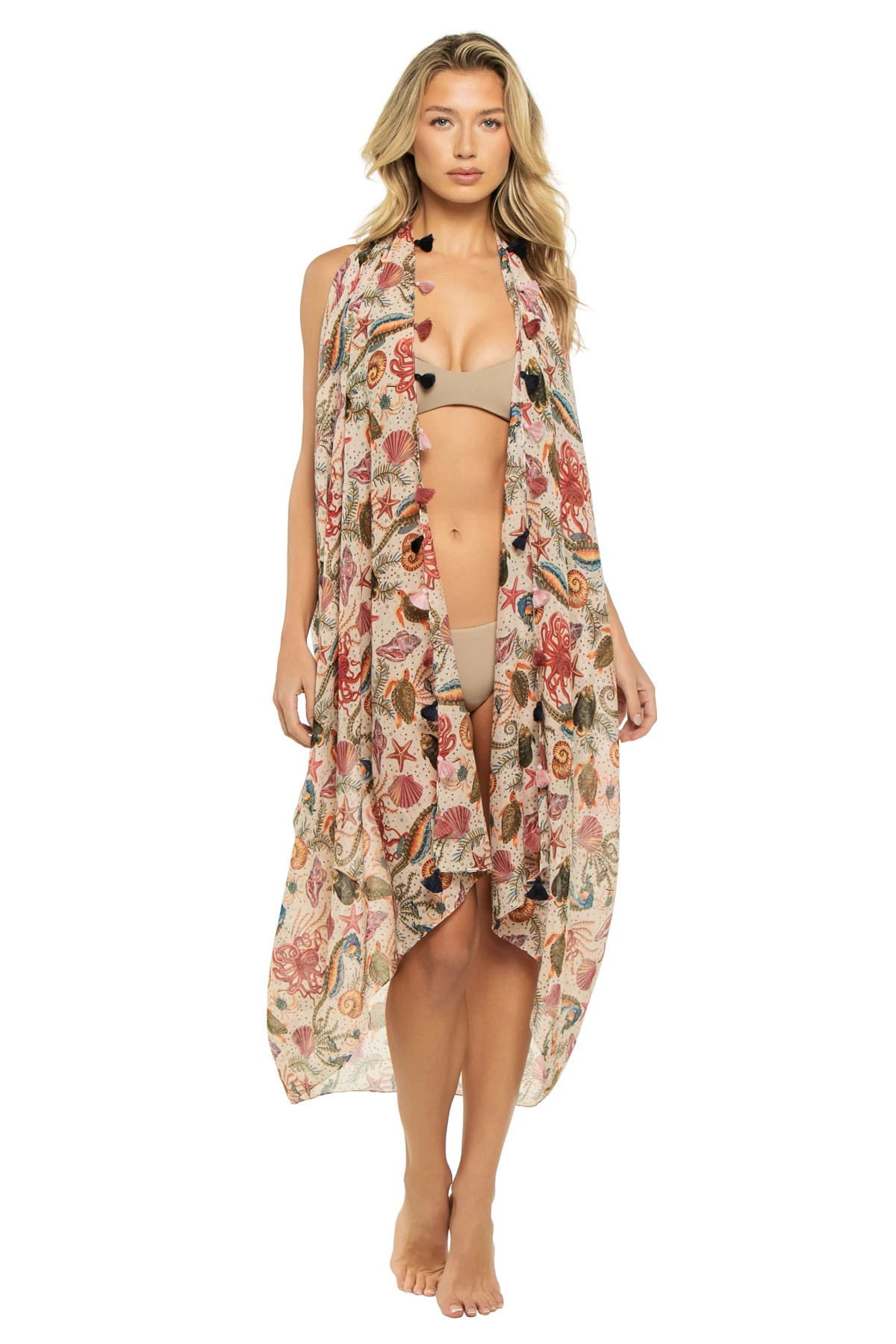 MULTI Seaside Symphony Kimono image number 1