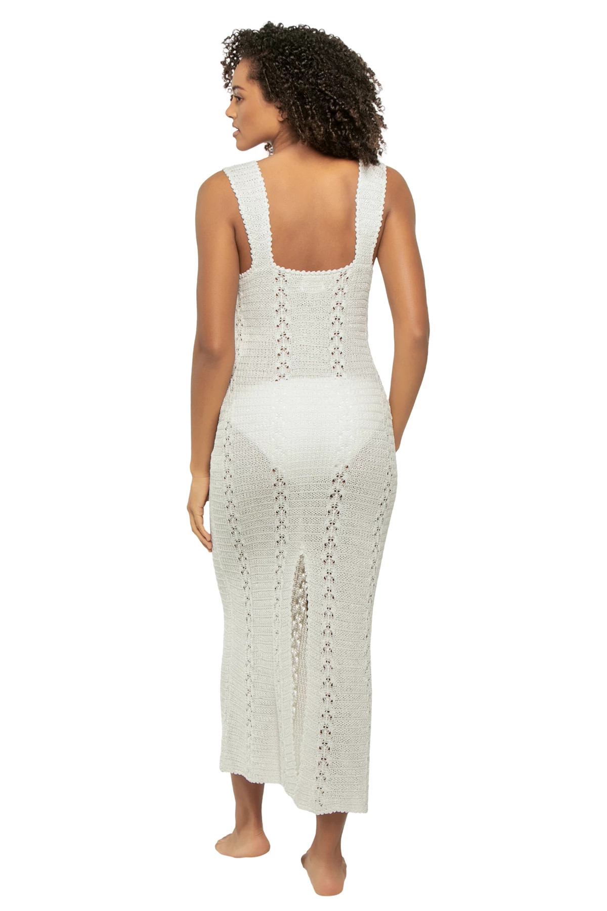WHITE Daphne White Maxi Dress image number 2