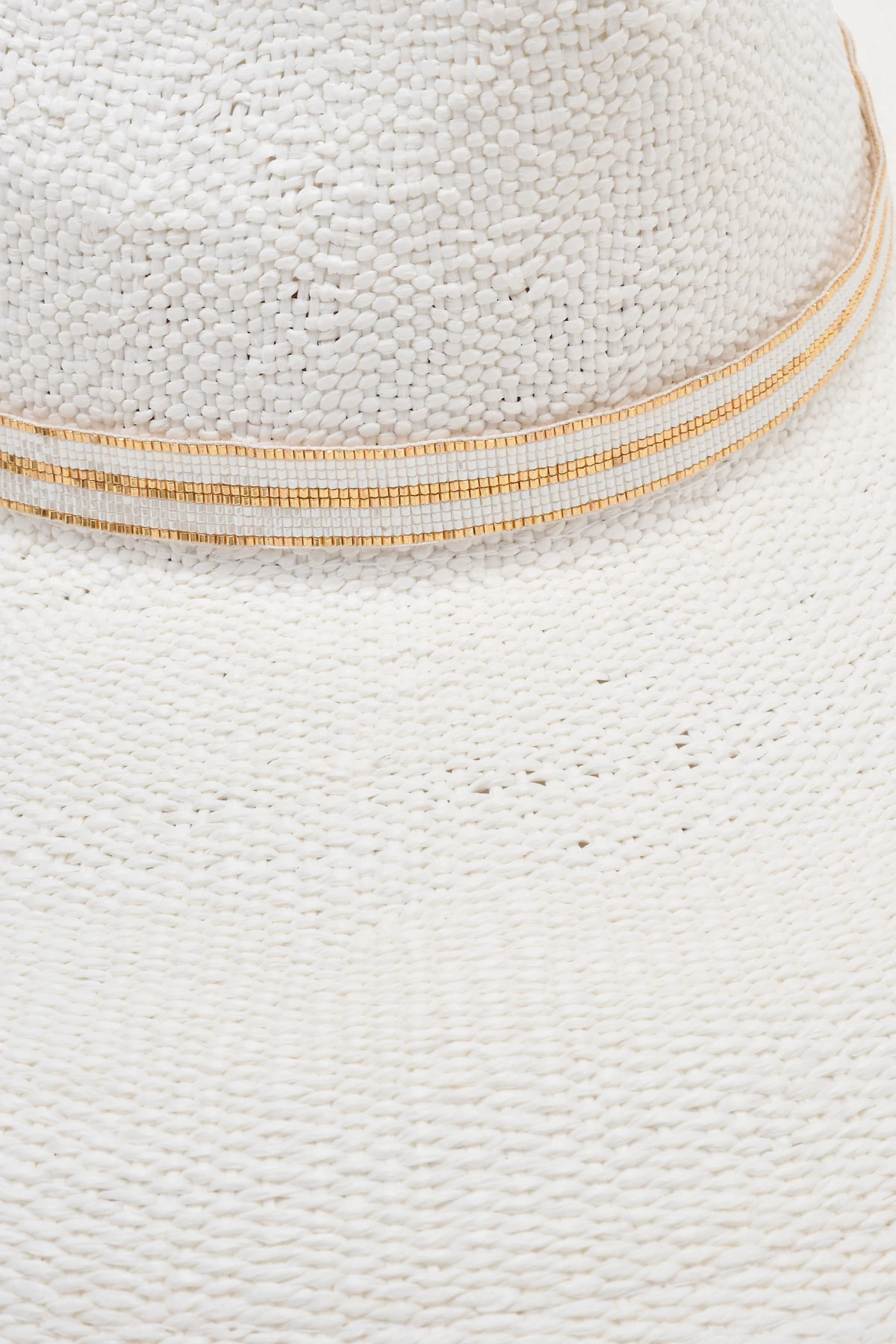 WHITE Michelle Fedora Hat image number 4