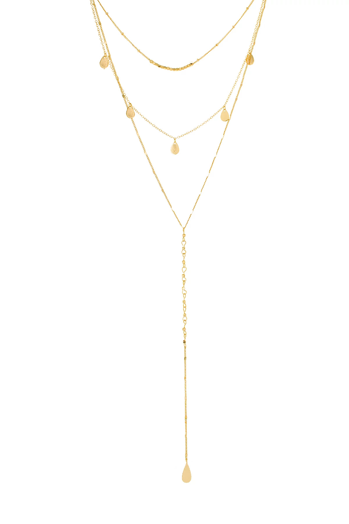 GOLD Gold Layer Necklace image number 1
