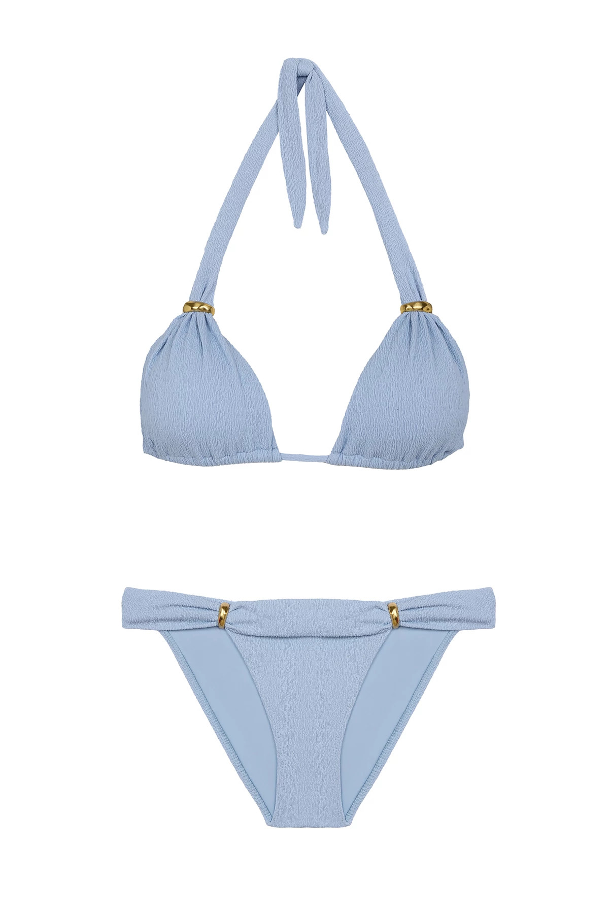 FIRENZE COSMOS Bia Sliding Halter Bikini Top image number 3