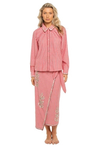 RED STRIPE Brisa Shirt