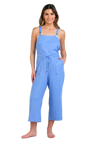 CHAMBRAY Delphine Coast Wide Leg Jumpsuit