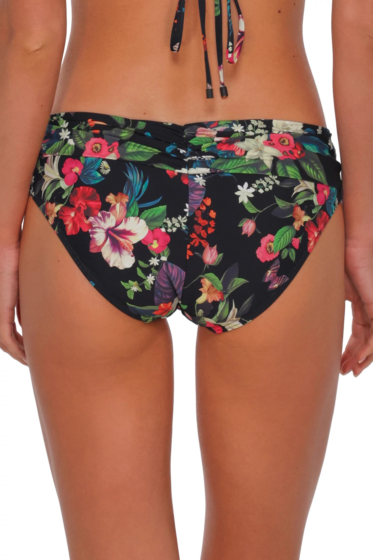 FLEUR NOIRE Unforgettable Banded Hipster Bikini Bottom image number 2