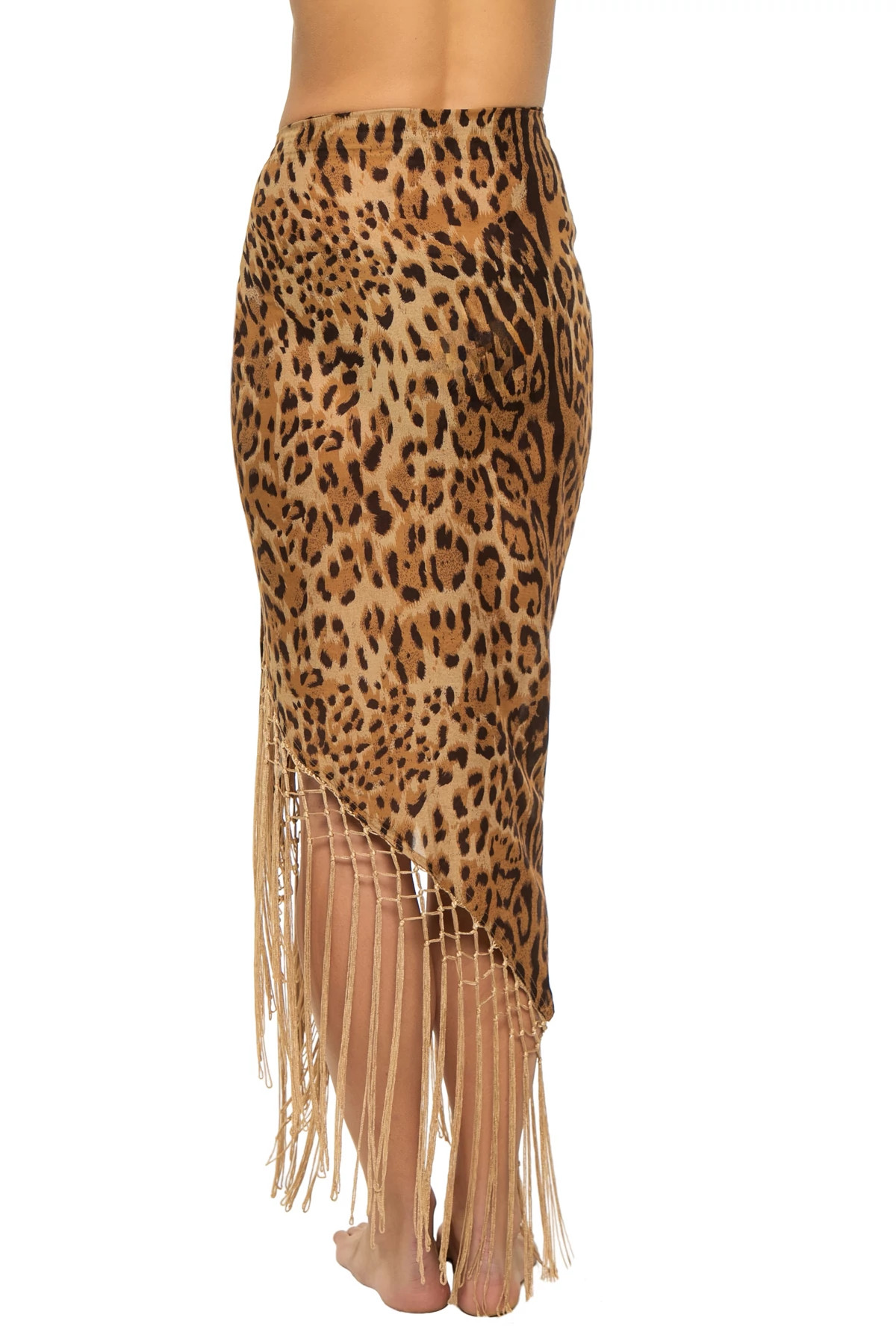 MULTI Leopard Sarong image number 2