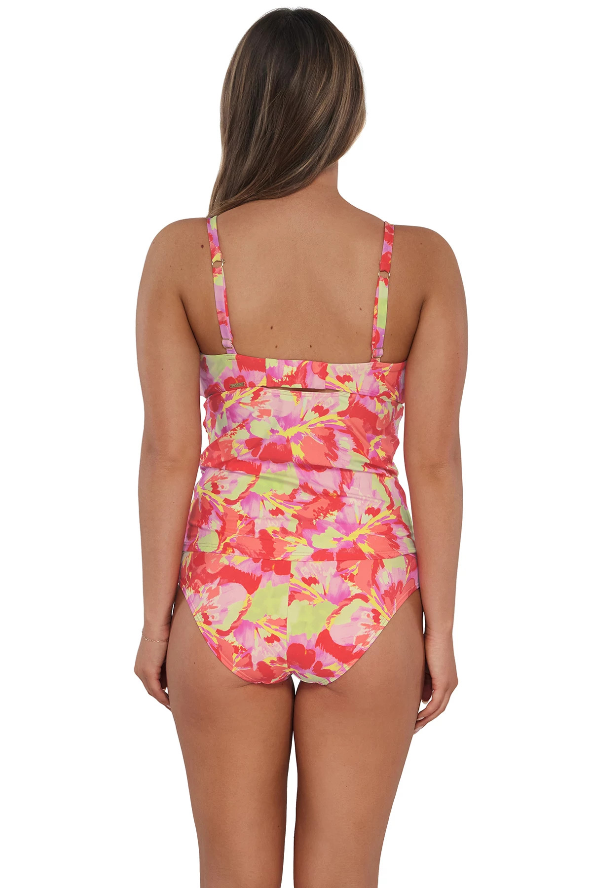 BUTTERFLY BEACH Zuri V-Wire Tankini Top (E-H Cup) image number 3