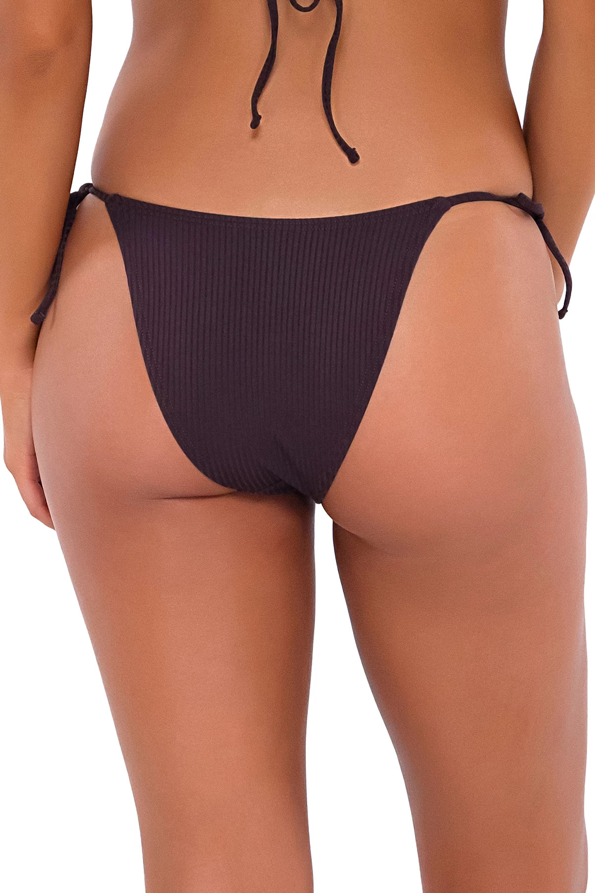 JAVA Jaelyn Tie Side Brazilian Bikini Bottom image number 2