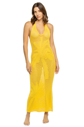 YELLOW Kiara Midi Dress