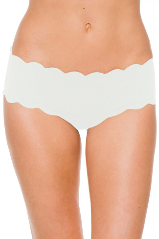 COCONUT Spring Scallop Hipster Bikini Bottom
