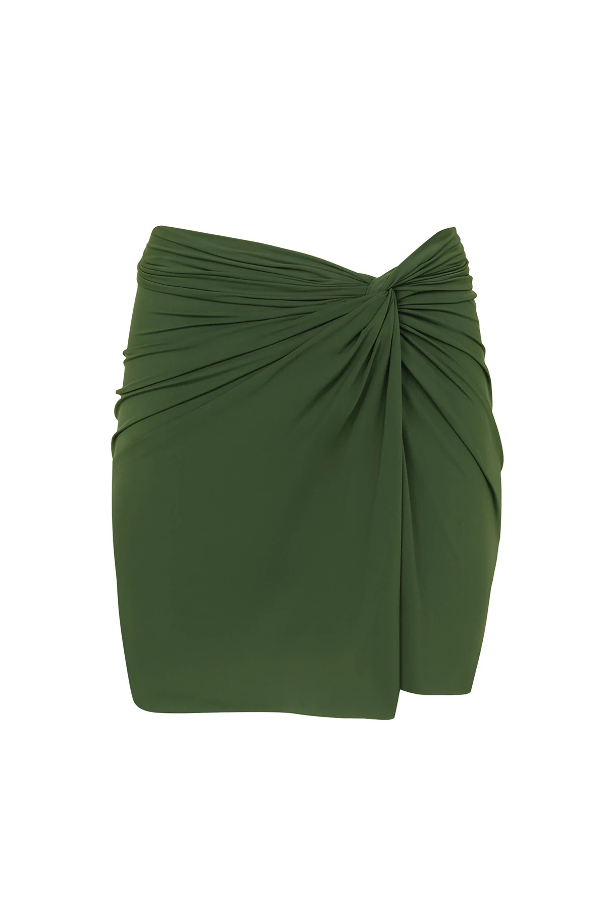 FREE BIRD Karen Twisted Front Mini Skirt image number 3