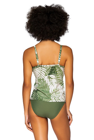 PALM GROVE Forever Over The Shoulder Tankini Top (D+ Cup)