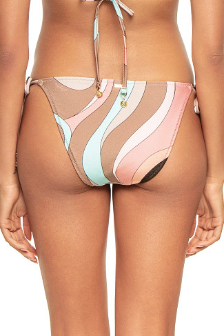ICE BLUE MULTI Britt Swirl Tie Side Bikini Bottom