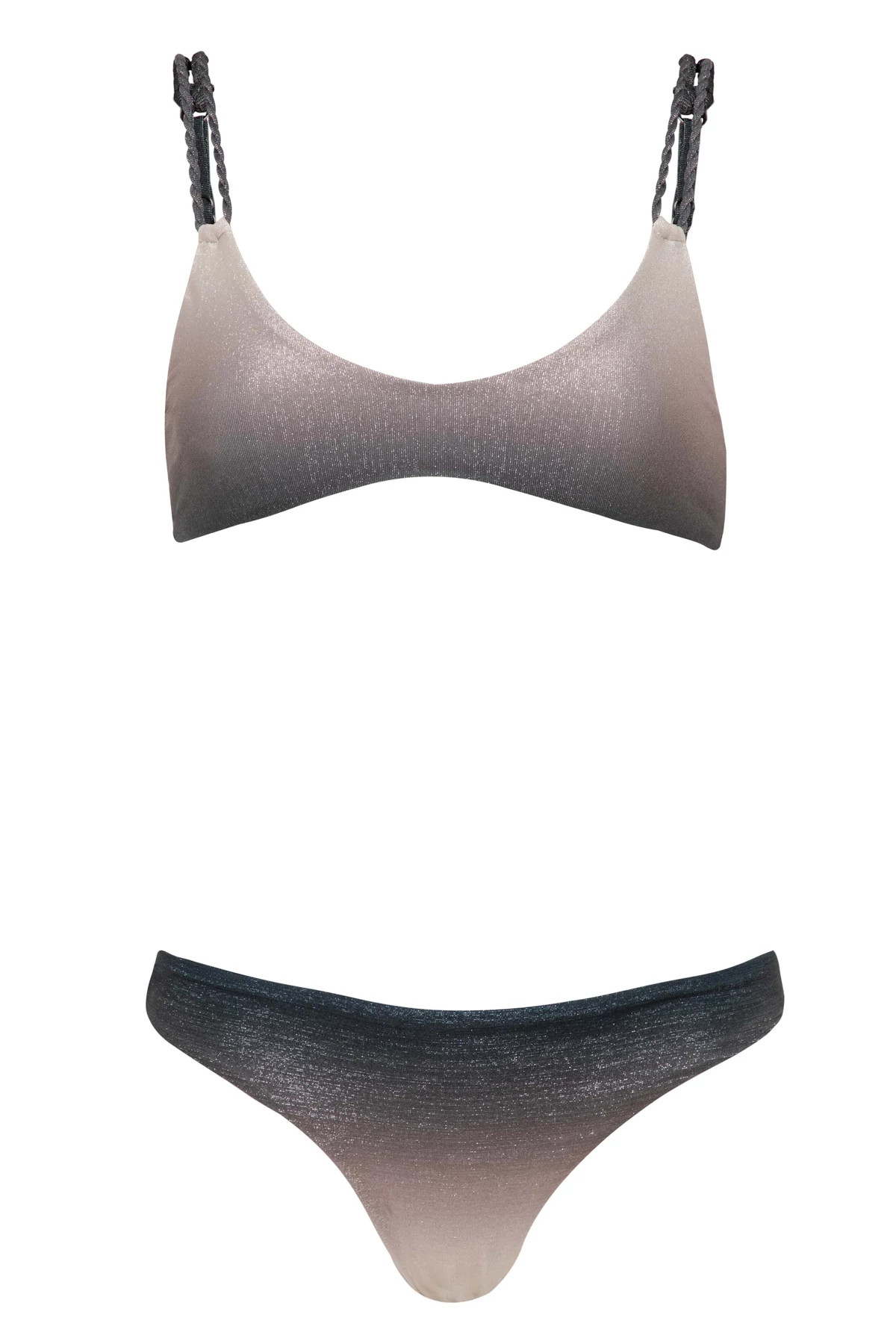 WINTER MIST Winter Mist Reversible Bralette Bikini Top image number 3