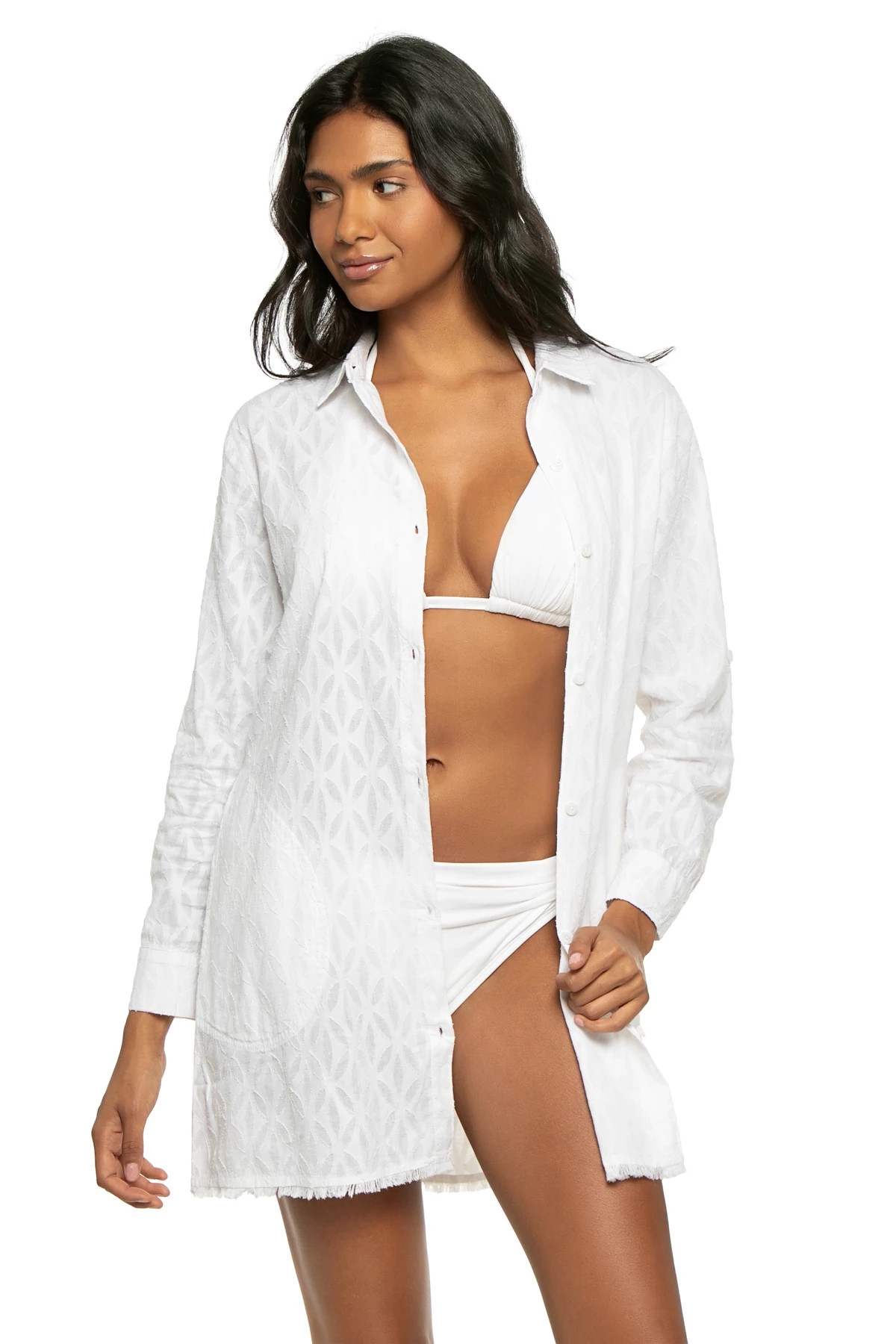 WHITE Boyfriend Shirt image number 2