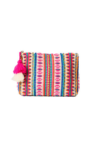 FUCHSIA MULTI Jaya Small Pouch