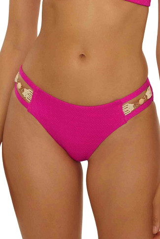 BERRY PINK Sardinia Hipster Bikini Bottom