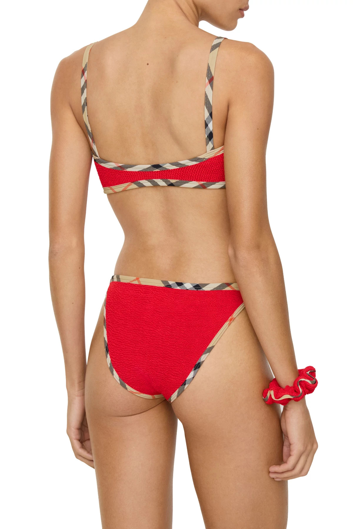 RED Tyler Crinkle Bikini Set image number 2