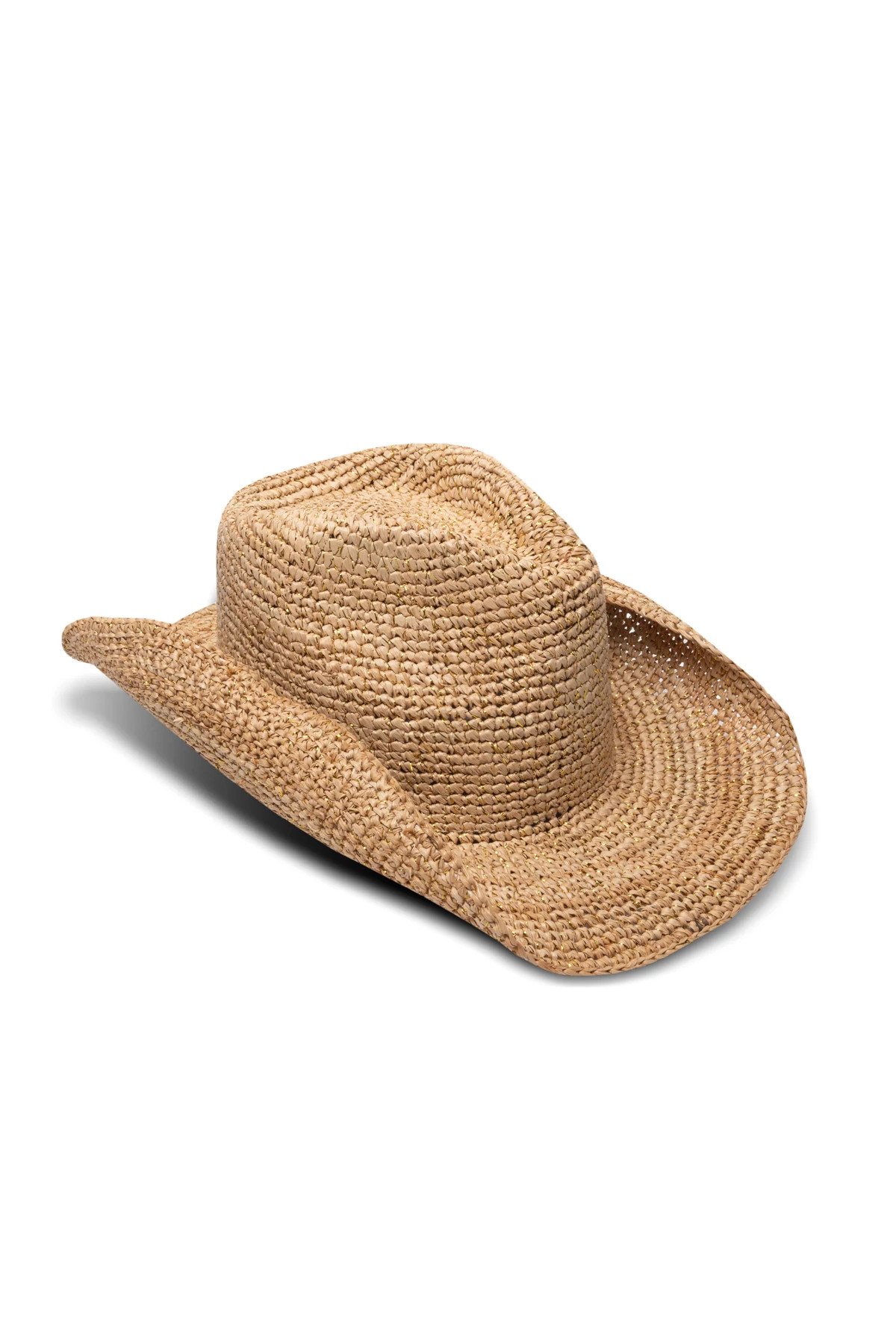 NATURAL/GOLD Carrera Cowboy Hat image number 1