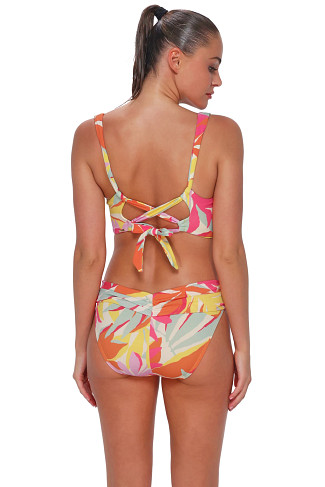 TROPICOLOR CREPE Elsie Underwire Bralette Bikini Top (D+ Cup)
