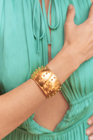GOLD Dune Cuff Bracelet