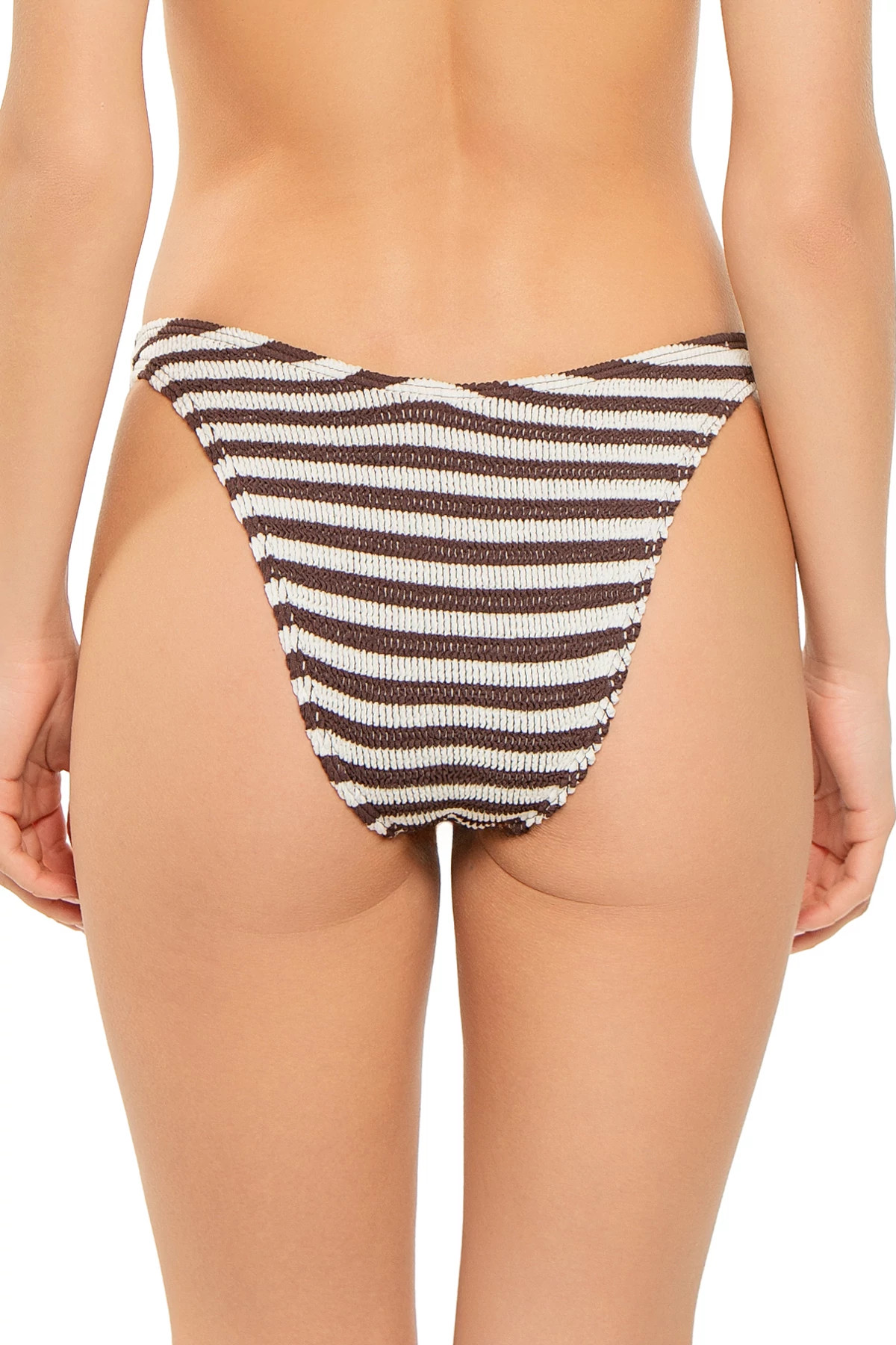 SABLE DOT STRIPE Scene Hipster Bikini Bottom image number 2