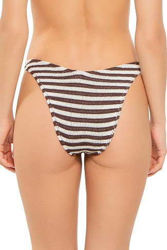 SABLE DOT STRIPE Scene Hipster Bikini Bottom