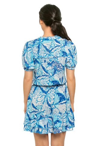 BLUE TIGER LILY Bibi Mini Dress