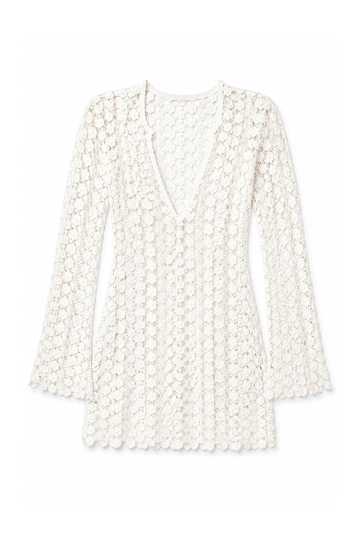 WHITE Florence Cover Up Dress image number 3