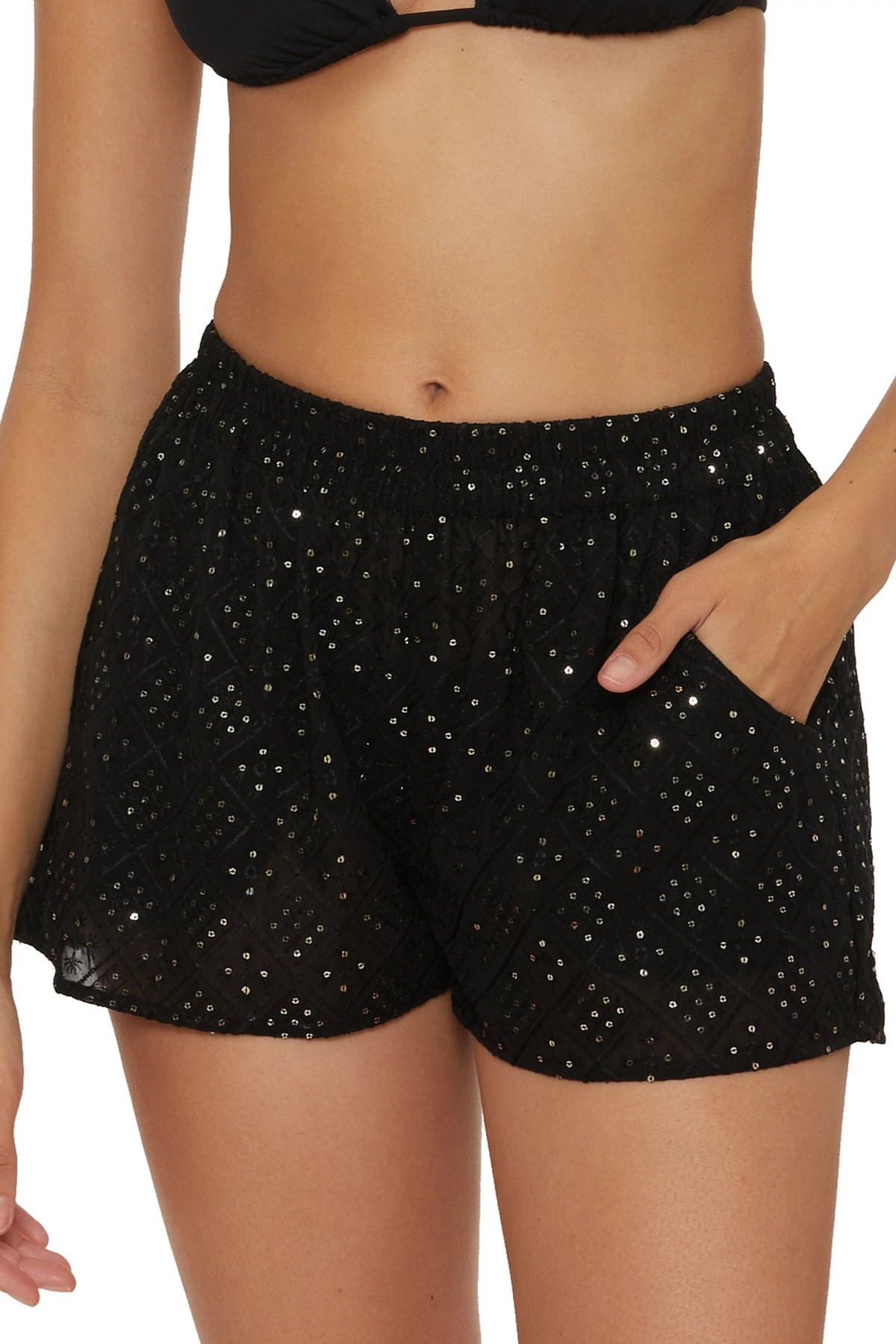 BLACK Mazarine Shorts image number 1