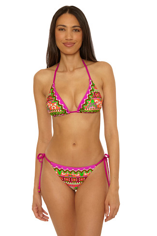 MULTI Cheryl Triangle Bikini Top