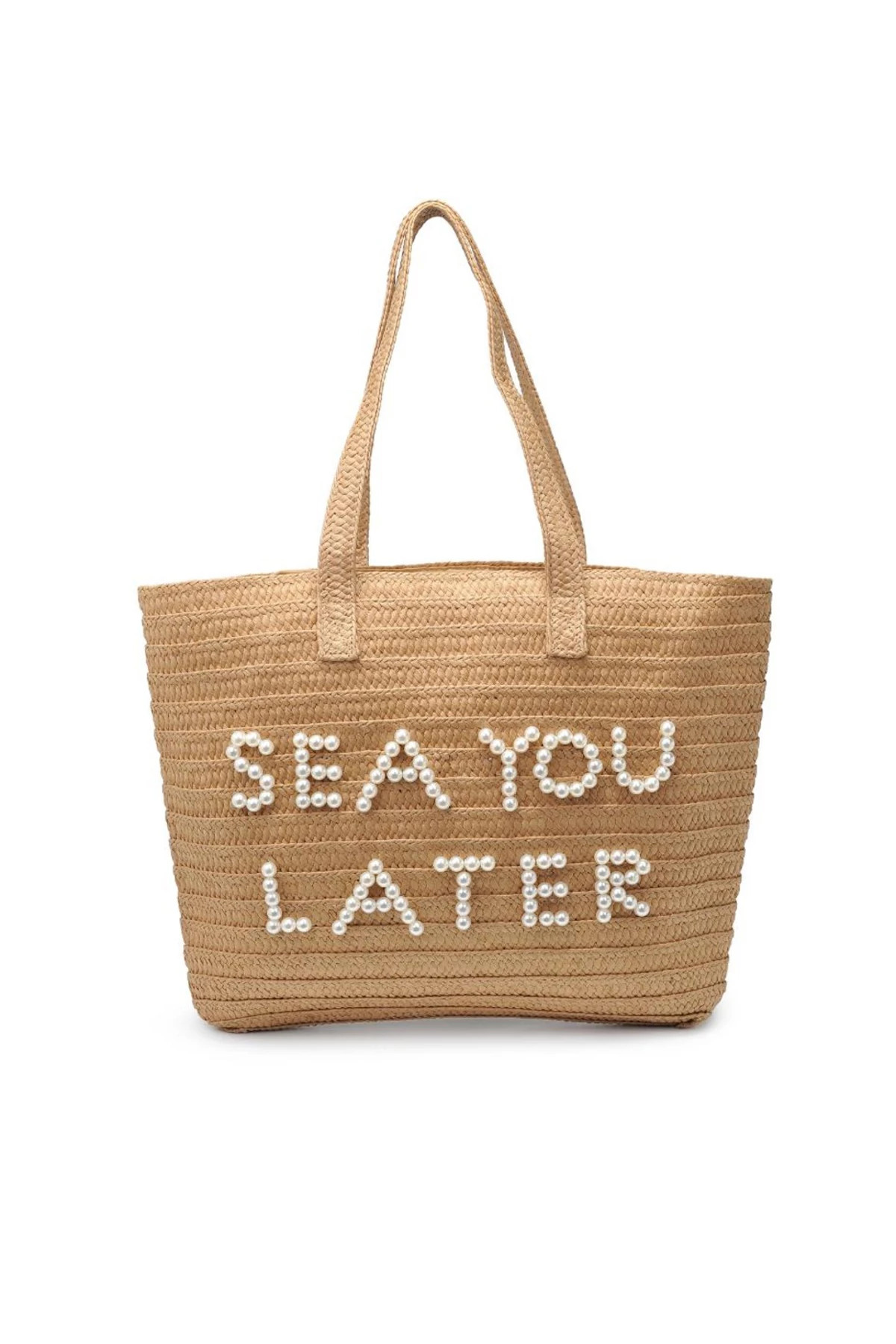 NATURAL Sea You Later Tote image number 1