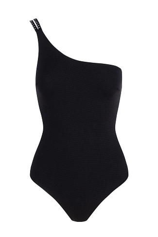 BLACK Fauna Asymmetrical One Piece Swimsuit
