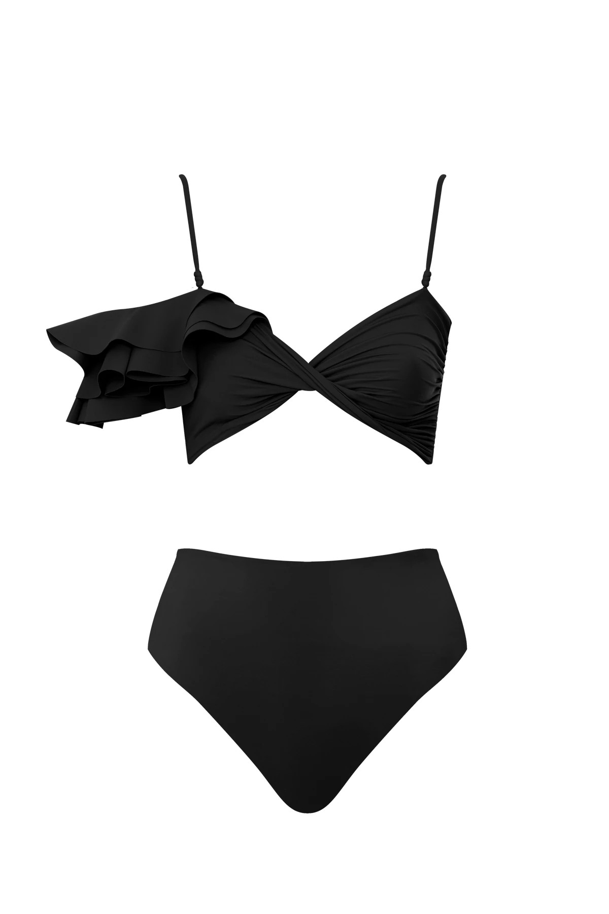 BLACK Costa Bikini Set image number 3