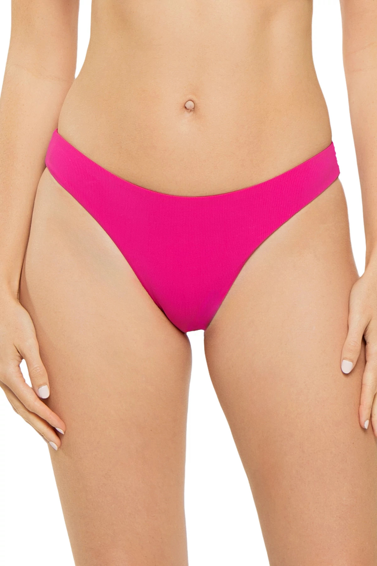 MAGENTA Cayman Brazilian Bikini Bottom image number 1