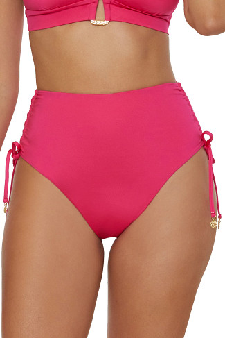 CANNES CORAL Monaco High Waist Bikini Bottom