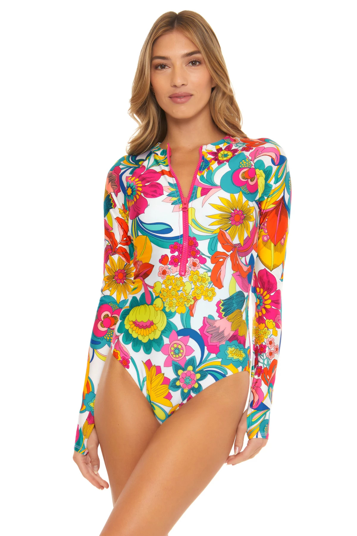 MULTI Fontaine Long Sleeve Paddle Suit image number 1