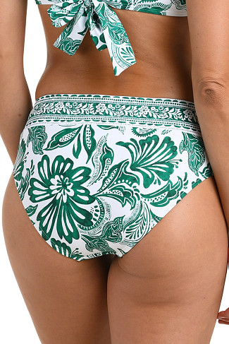 JUNGLE High Waist Bikini Bottom