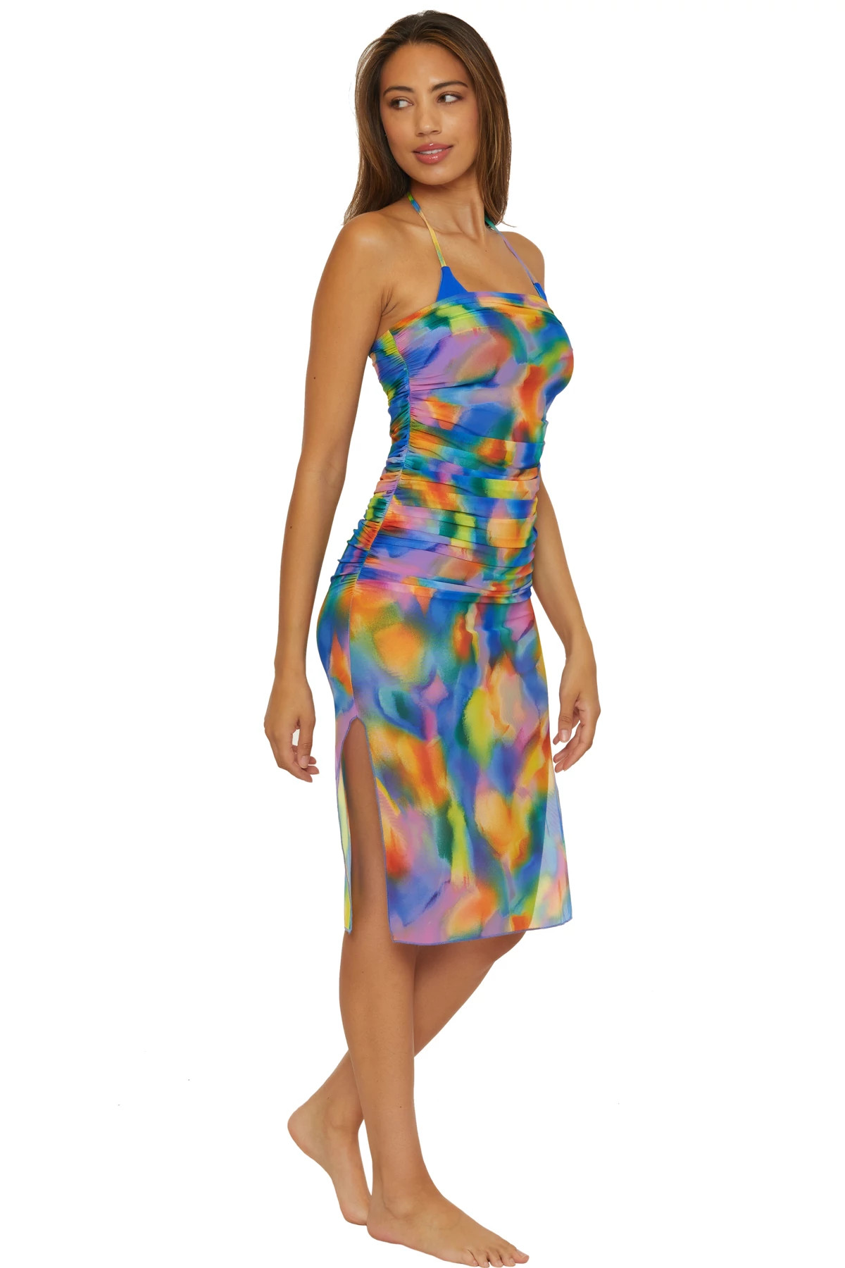 MULTI Mesh Convertible Dress/Skirt image number 4