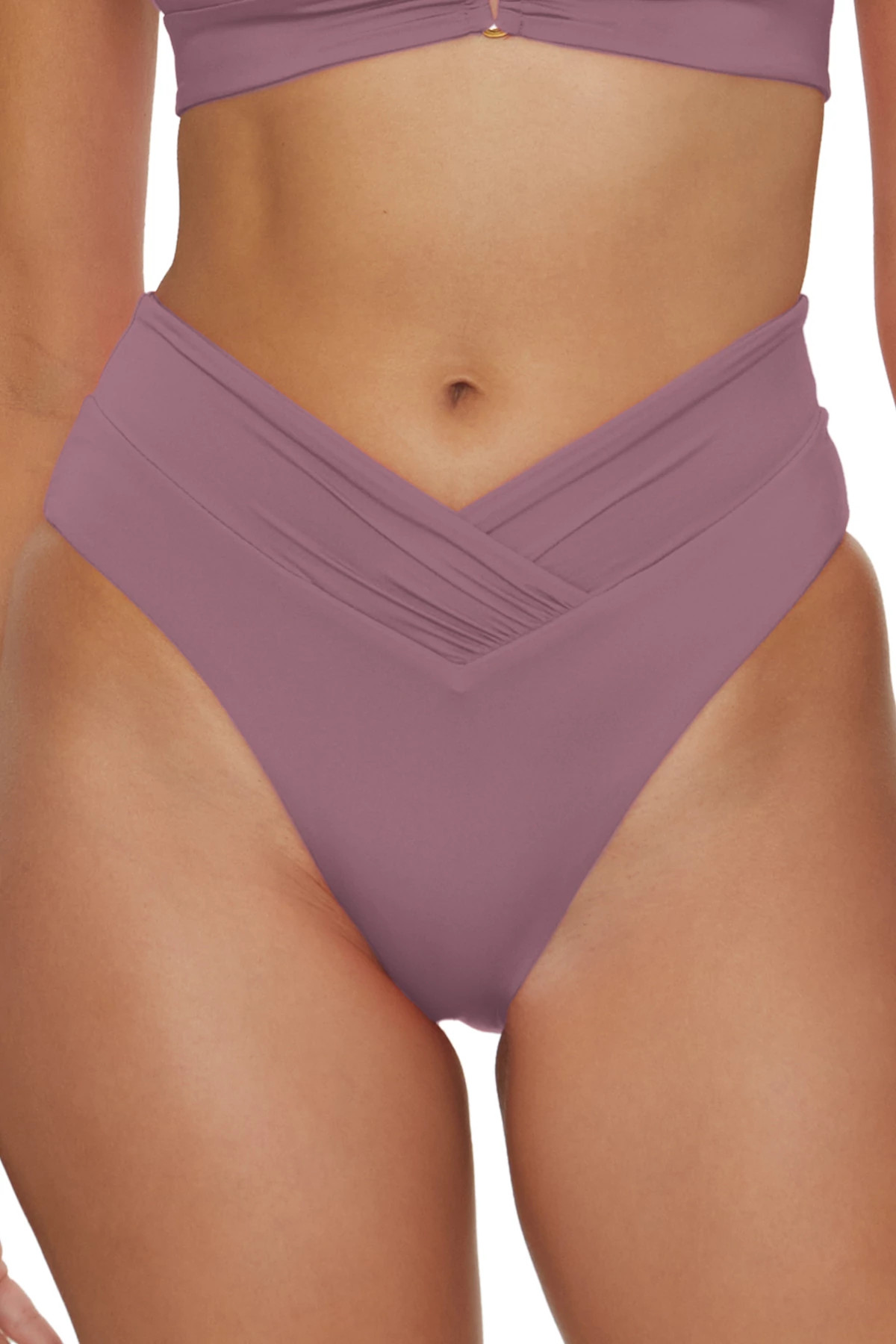 FIG Carolina High Waist Bikini Bottom image number 1