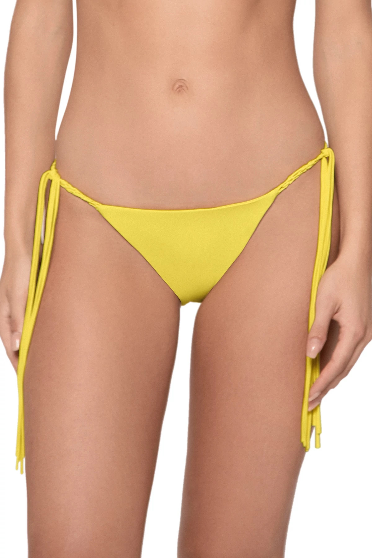 SUNSHINE Mila Tie Side Brazilian Bikini Bottom image number 1