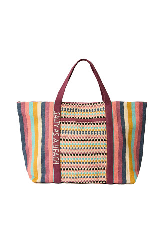 MULTI Salty as a Beach Canvas Tote