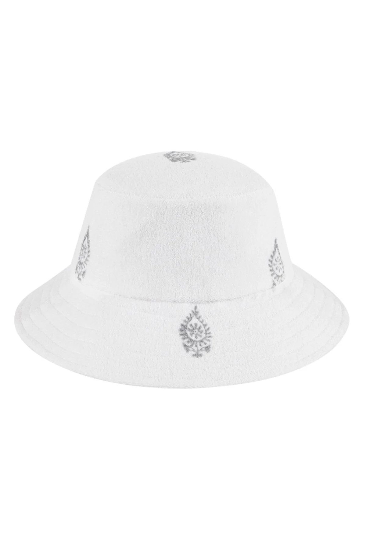 WHITE Brie Bucket Hat image number 1